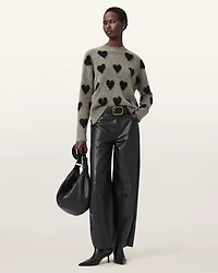Amora Jacquard Brushed Jumper