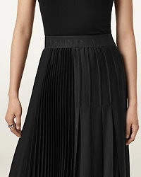 Jax Pleated Midi Skirt
