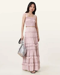 Talia Lace Cropped Top