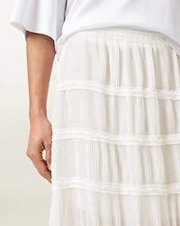 Lila Tiered Midi Skirt