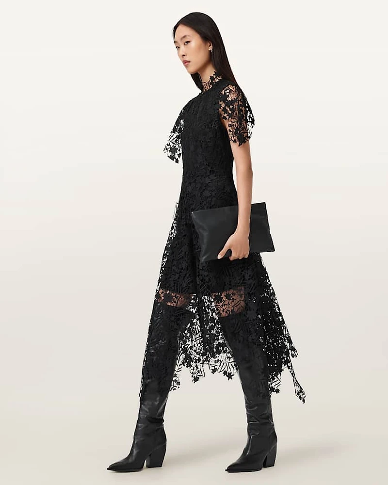 Saege Lace Midi Dress
