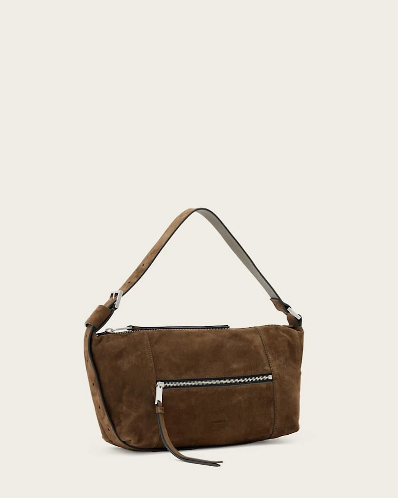 Vega Suede Shoulder Bag