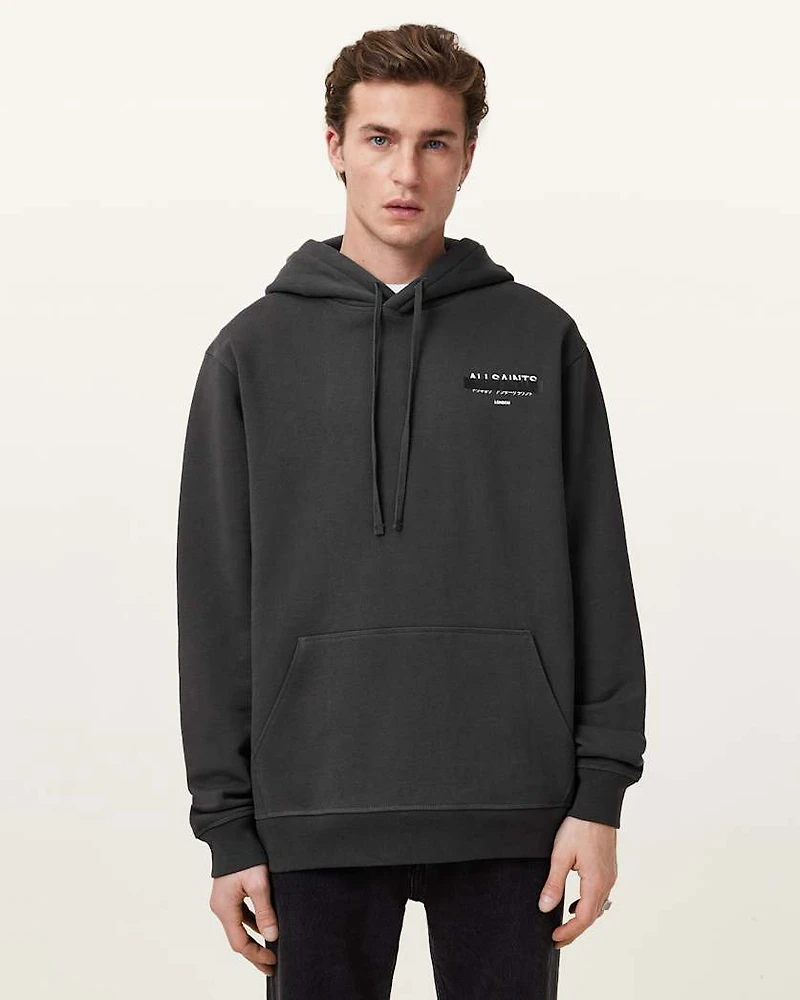 Redact Pullover Embroidered Logo Hoodie