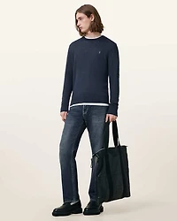 Mode Merino Crew Neck Ramskull Jumper