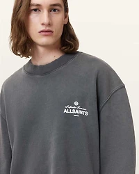 Soleil Crew Oversized Cropped Sweatshirt