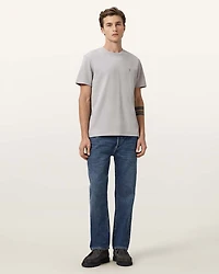 Ellis Waffle Texture Crew Neck T-Shirt