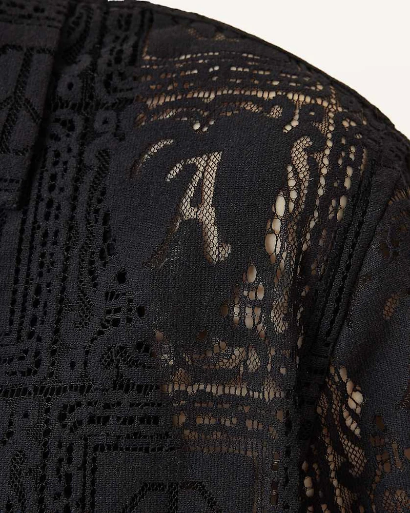 Netley Short Sleeve Lace Shirt
