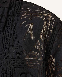 Netley Short Sleeve Lace Shirt