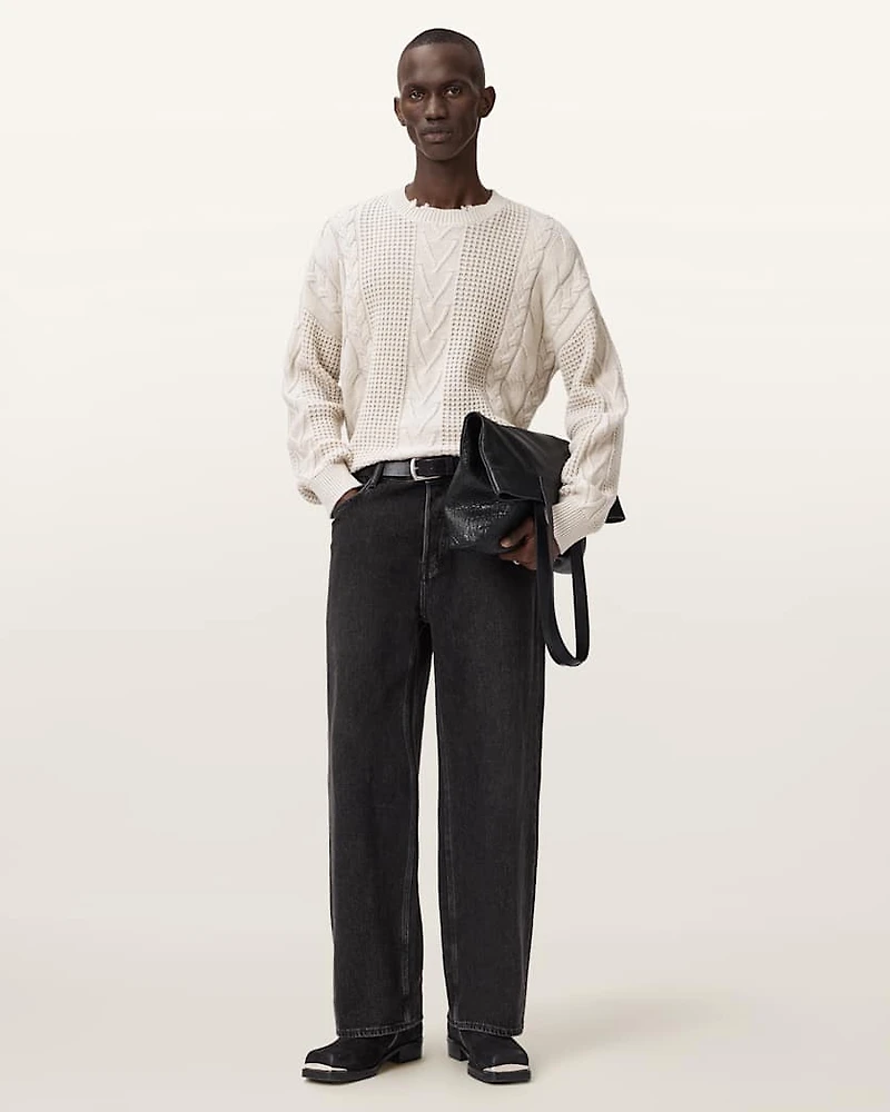 Tenter Oversized Wool Jumper