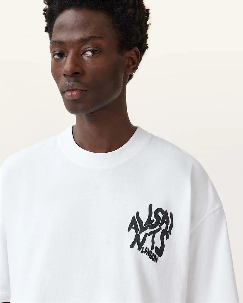 Orlando Logo Print Oversized T-Shirt