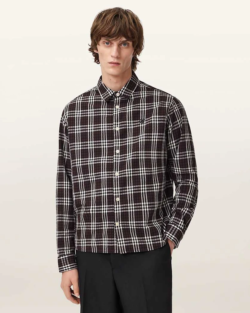 Santiago Long Sleeved Check Shirt