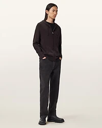 Mode Merino Zip Up Ramskull Hoodie