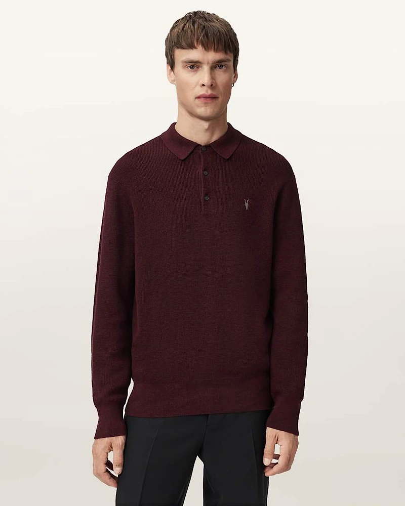 Aspen Long Sleeve Polo Shirt