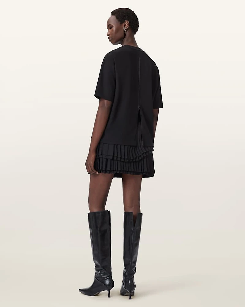 Oona Pleated Mini Skirt