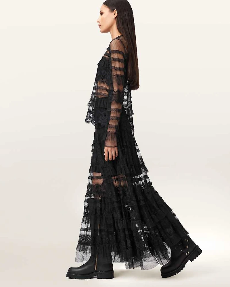 Arlea Tulle Lace Top