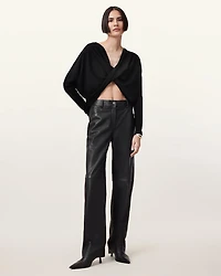 Julieana Reversible Wrap Jumper