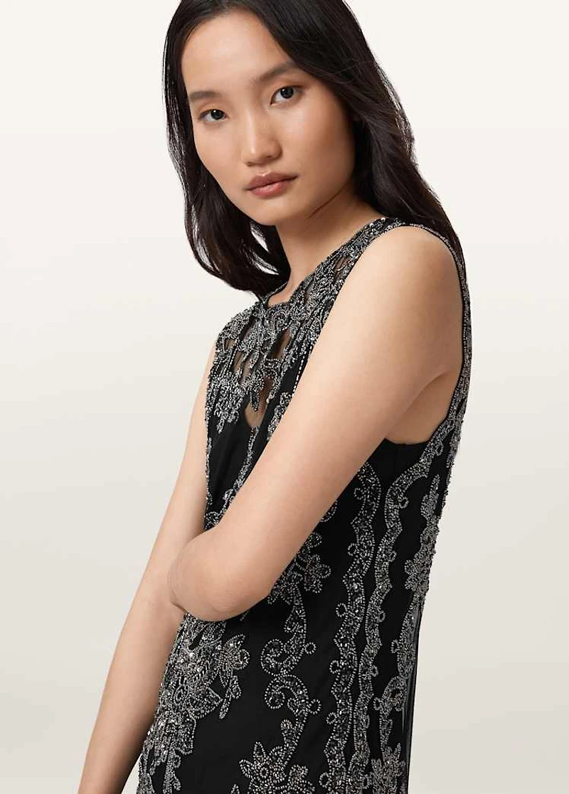 Inaya Embellished Mini Dress