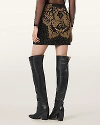 Jamilia Embellished Mini Skirt