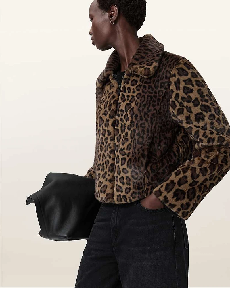 Saye Faux Fur Jacket