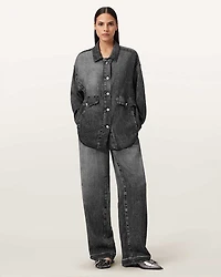 Hettie Illusion Oversized Shacket