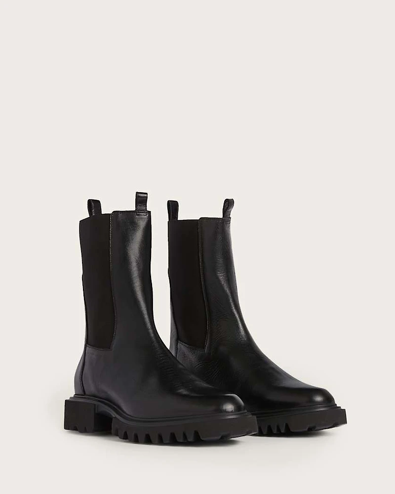 Hallie Leather Boots