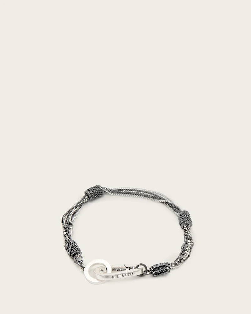Fleur Two Tone Multi-Chain Bracelet