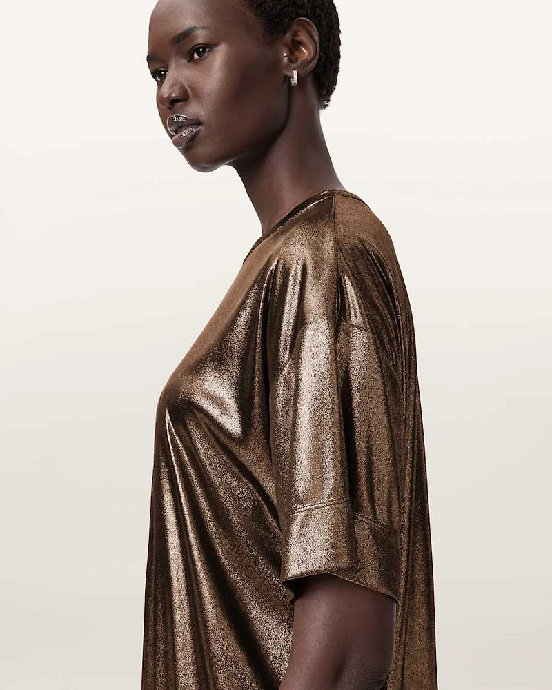 Sparkle Mini T-Shirt Dress