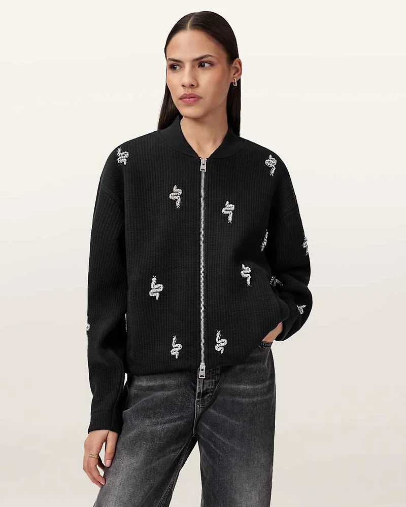 Rhea Embellished Bea Bomber
