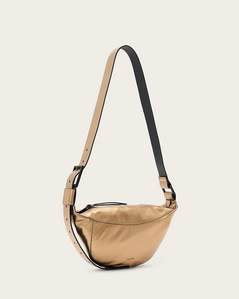 Luna Slouchy Leather Crossbody Bag