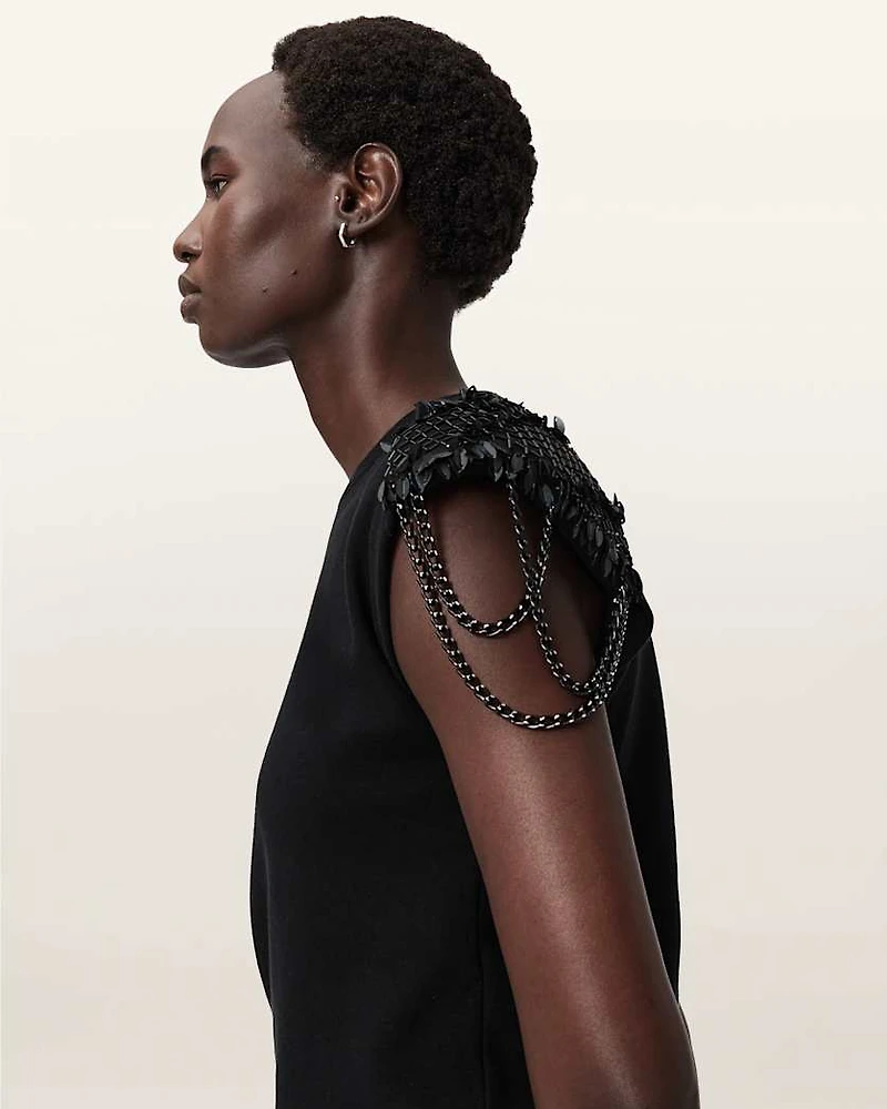 Shona Embellished Sleeveless Top