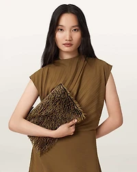 Bettina Beaded Clutch Bag