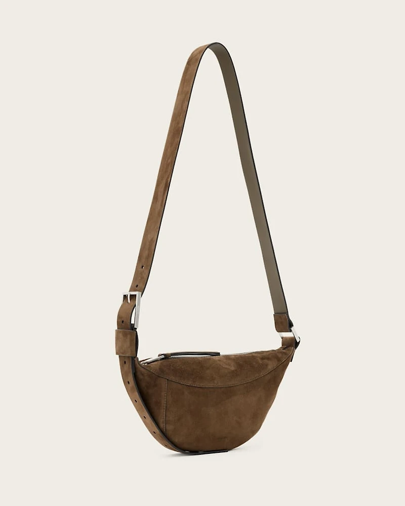 Luna Slouchy Suede Crossbody Bag