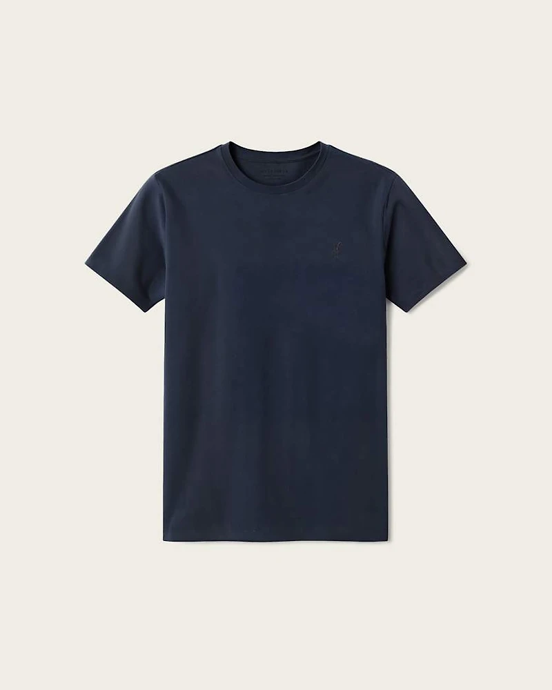 Brace Brushed Cotton Crew Neck T-Shirt