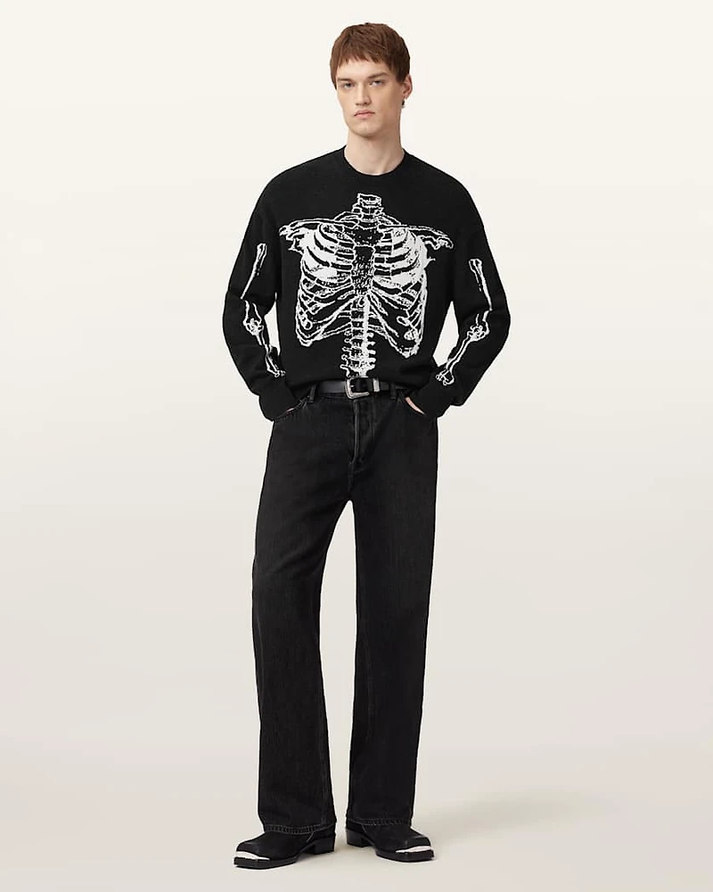 Skelli Crew Neck Wool Jumper