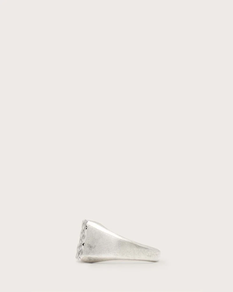 Abel Textured Signet Ring