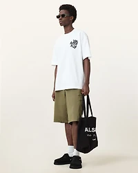 Orlando Logo Print Oversized T-Shirt