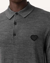 Lover Merino Long Sleeve Polo