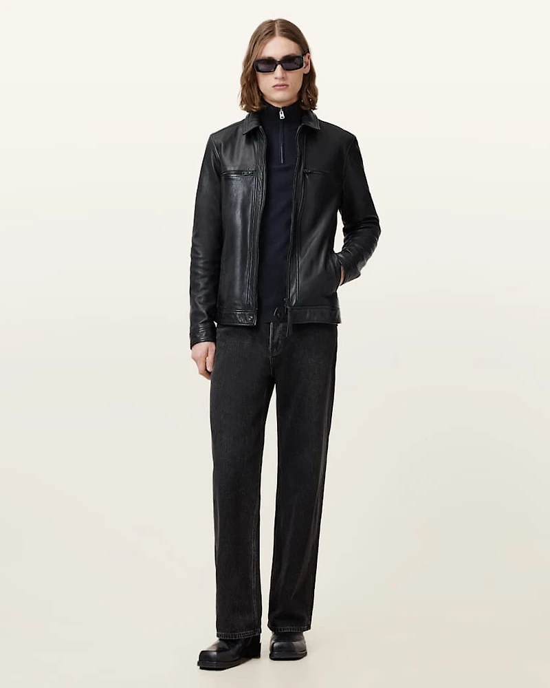 Kilburn Zip Funnel Neck Ramskull Jumper