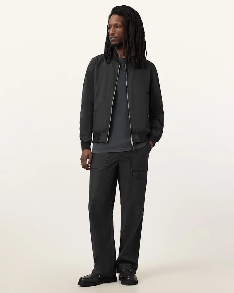 Bassett Reversible Ramskull Bomber Jacket