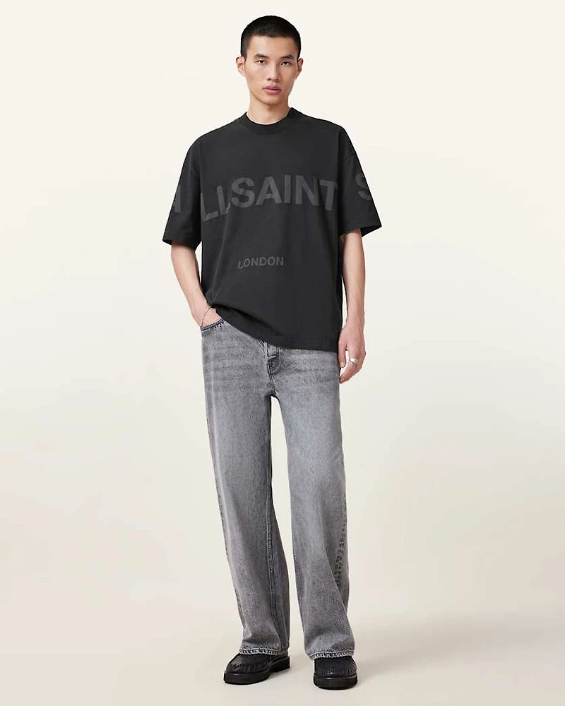 Biggy Oversized Logo Print T-Shirt