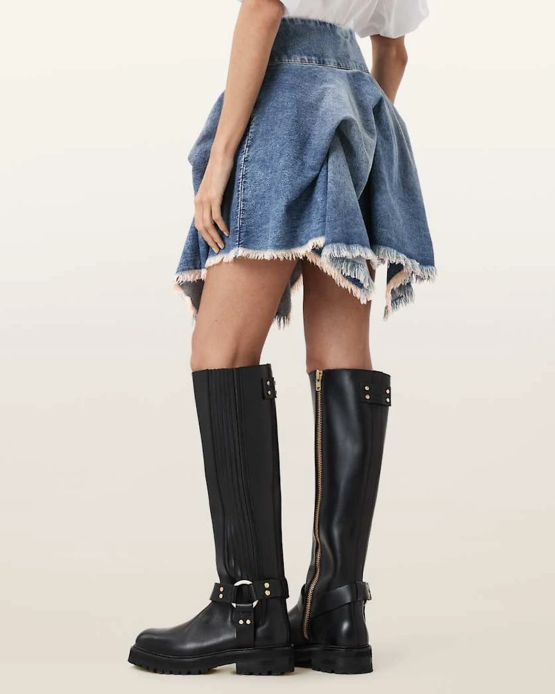 Crissy Denim Mini Skirt