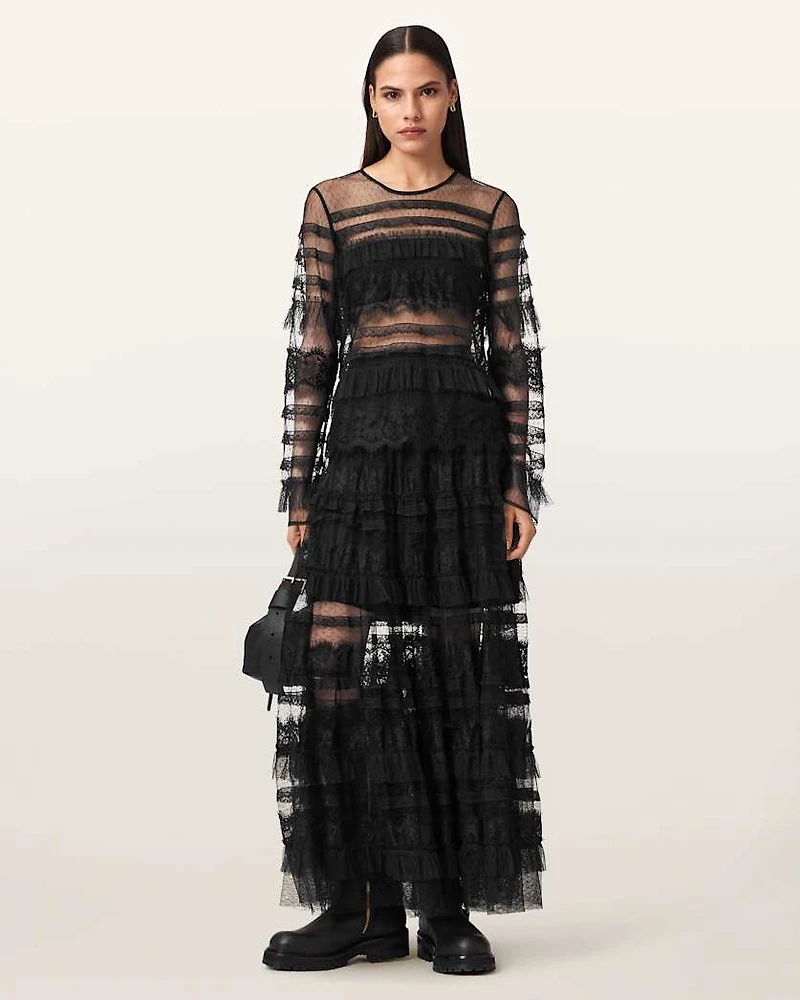 Arlea Tulle Maxi Skirt