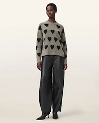Amora Jacquard Brushed Jumper