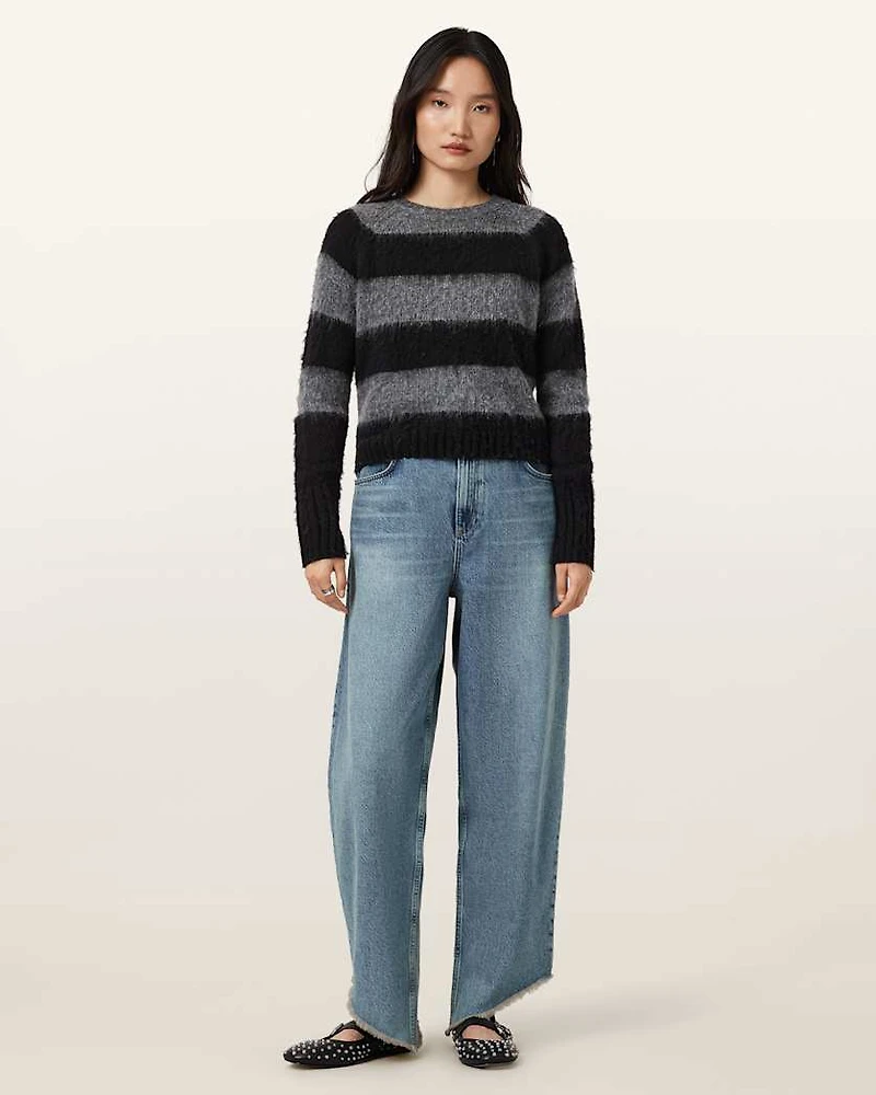 Lou Striped Sparkle Jumper