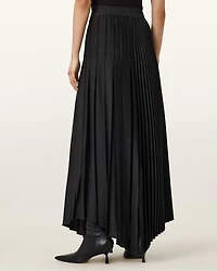 Jax Pleated Midi Skirt