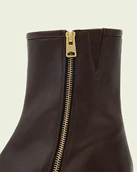 Avril Leather Ankle Boots