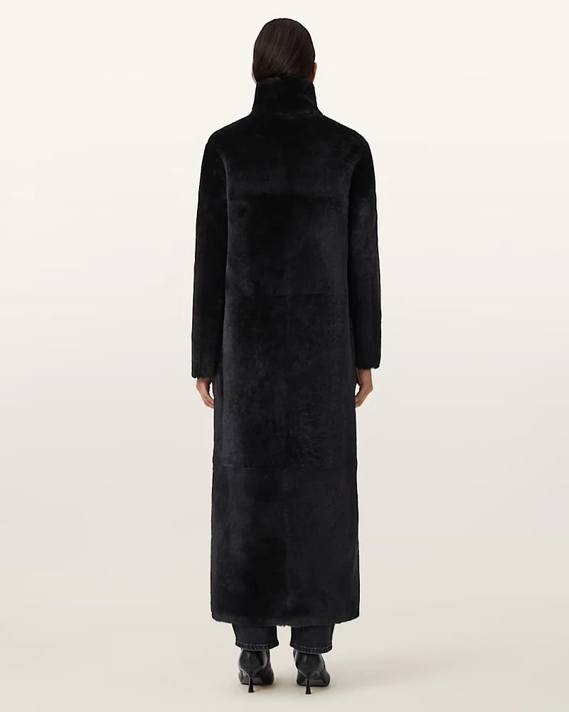 Serra Reversible Shearling Coat