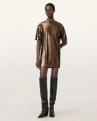 Sparkle Mini T-Shirt Dress