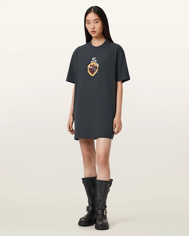 Heartfelt Relaxed Fit Mini Dress