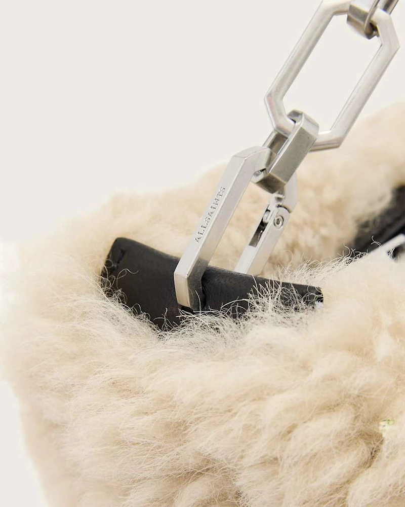 Luna Shearling Crossbody Bag
